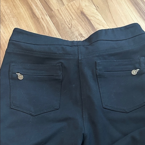 Anne Klein Black Straight Leg Pants - Picture 4 of 5